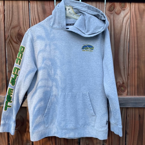 Vans off the wall kids gray hoodie size kids XL ages 14+ - Picture 7 of 8